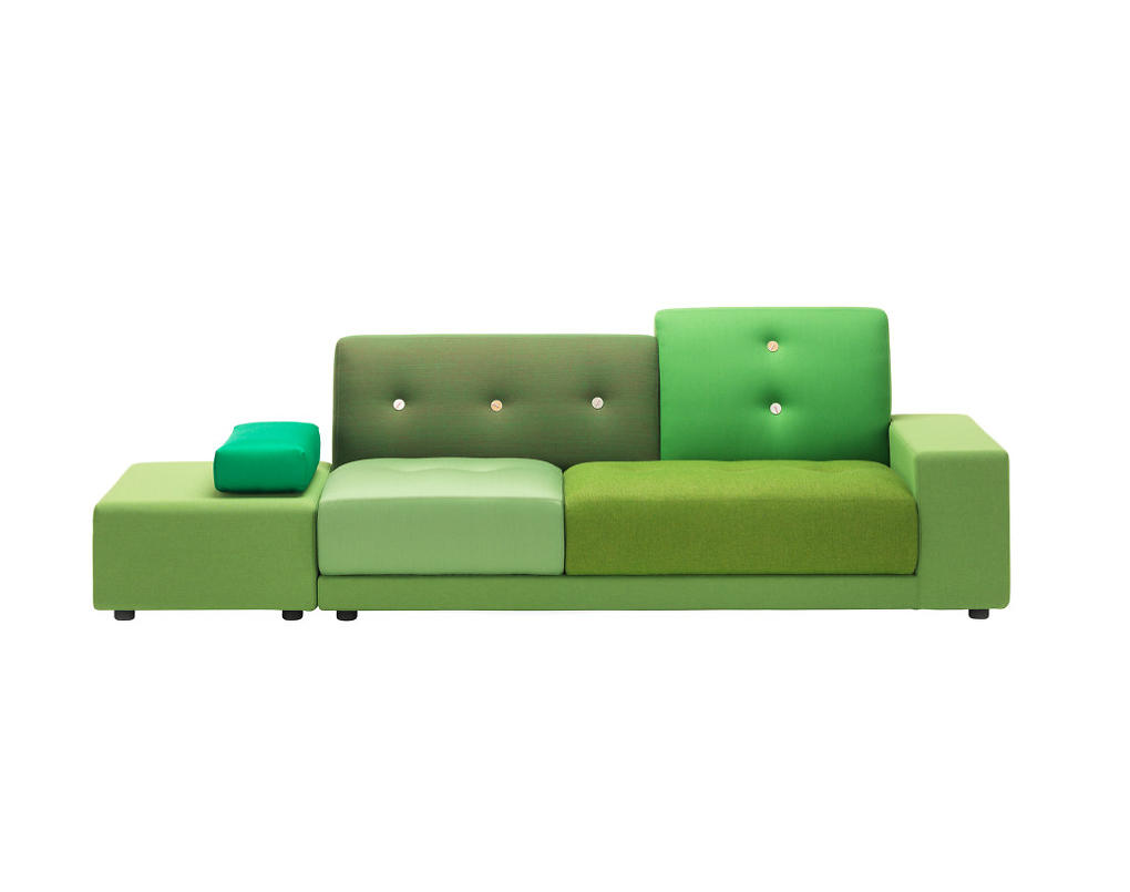 Vitra Pohovka Polder Sofa, green